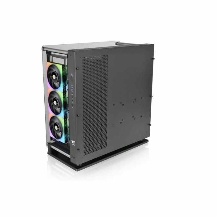 Thermaltake Core P3 TG Pro Caja de PC Midi Tower Negra con Cristal Templado, Compatible con Fuentes PS2, Soporta Discos 2.5/3.5" 1