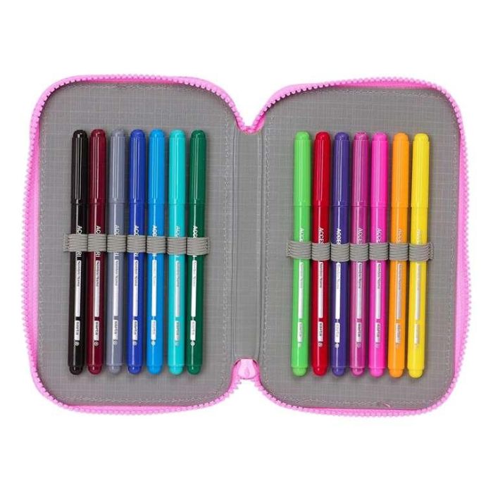 Plumier Doble My Little Pony Magic Rosa Turquesa 12.5 x 19.5 x 4 cm 28 piezas 7 Plumier Doble My Little Pony Magic Rosa Turquesa 12.5 x 19.5 x 4 cm 28 piezas 7