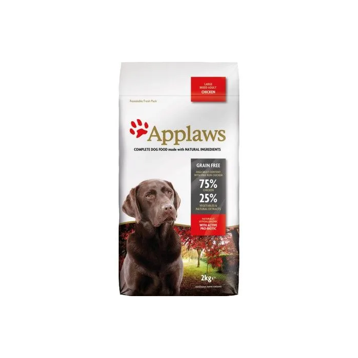 Applaws Dog Dry Adulto Razas Grandes Pollo 2 kg