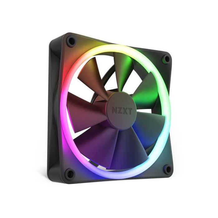 NZXT F120 RGB Carcasa del ordenador Ventilador 12 cm Negro 1 pieza(s) 1