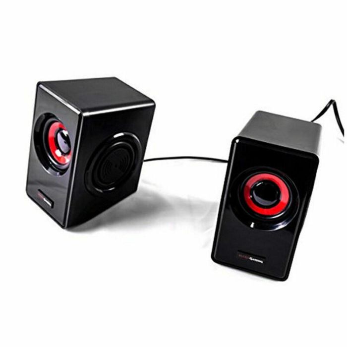Mars Gaming MS1 Altavoces Gaming Compactos 2.0 con 10W, 6 Drivers (4 Pasivos) y Conexión USB/Jack 3.5mm, Rojo/Negro 6 Mars Gaming MS1 Altavoces Gaming Compactos 2.0 con 10W, 6 Drivers (4 Pasivos) y Conexión USB/Jack 3.5mm, Rojo/Negro 6