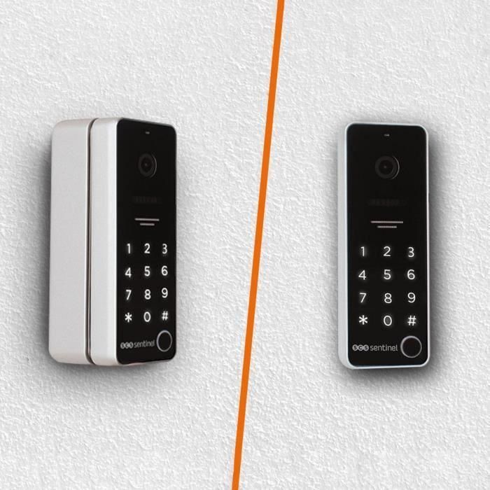 SCS SENTINEL CodeVisio Wi-Fi Videoportero Conectado con Teclado Codificado, Pantalla Táctil 7", Visión Nocturna, IP65, 2 Hilos 3 SCS SENTINEL CodeVisio Wi-Fi Videoportero Conectado con Teclado Codificado, Pantalla Táctil 7", Visión Nocturna, IP65, 2 Hilos 3