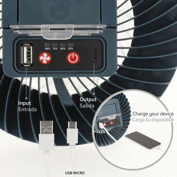 Ventilador USB Aktive (4 Unidades) 4 Ventilador USB Aktive (4 Unidades) 4