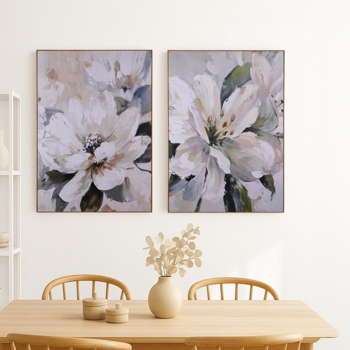 Cuadro Versa Flores 2,5 x 90 x 60 cm 1 Cuadro Versa Flores 2,5 x 90 x 60 cm 1