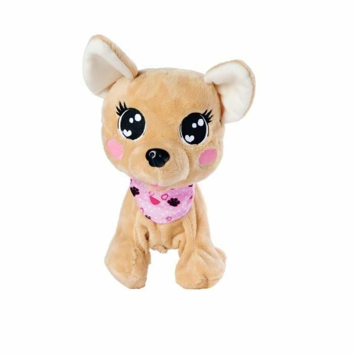 Chi Chi Love Peluche interactivo Baby Boo 30 cm Unisex Marrón y Rosa Juguete Niños y Niñas 3 años+ AUC4006592067885 5