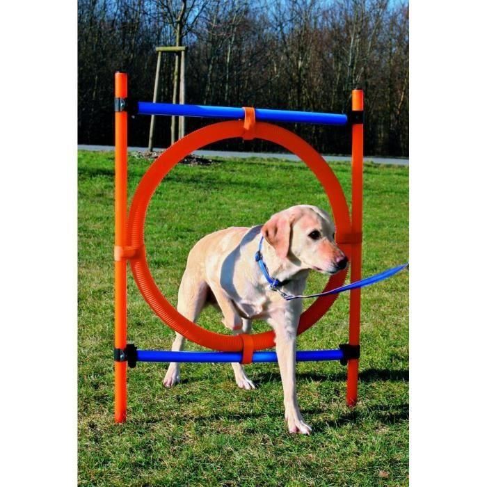 TRIXIE Aro Agility para perros 115 x 3cm plástico 1