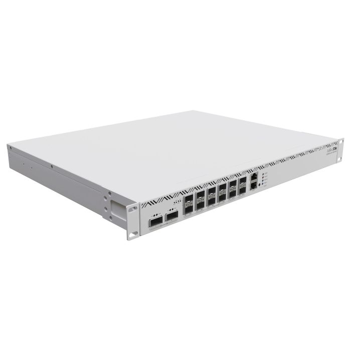 MikroTik CCR2216-1G-12XS-2XQ Router Gigabit Ethernet Plata con 12 Puertos SFP28 y Montaje en Rack 0 MikroTik CCR2216-1G-12XS-2XQ Router Gigabit Ethernet Plata con 12 Puertos SFP28 y Montaje en Rack 0