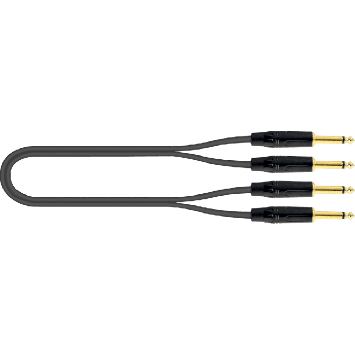 Cable Audio Pvc Jack Mono(X2)-Jack Mono(X2) Ss - 2 M 1 Cable Audio Pvc Jack Mono(X2)-Jack Mono(X2) Ss - 2 M 1