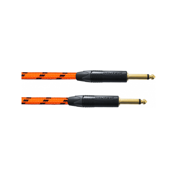 Cordial Cable de Instrumento Jack-Jack Naranja UV 6m