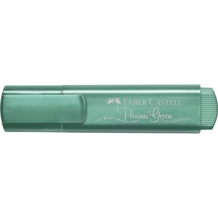 Caja de Marcadores Fluorescentes Faber Castell Textliner 46 154639/ 10 unidades/ Verde Metálico 3 Caja de Marcadores Fluorescentes Faber Castell Textliner 46 154639/ 10 unidades/ Verde Metálico 3