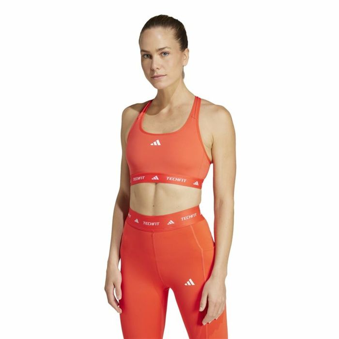 Sujetador Deportivo Adidas Techfit Medium XS 3 Sujetador Deportivo Adidas Techfit Medium XS 3