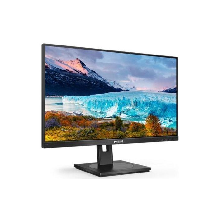 Philips Monitor 242S1AE/00 23.8" Full HD IPS, Regulable en Altura, Negro 1