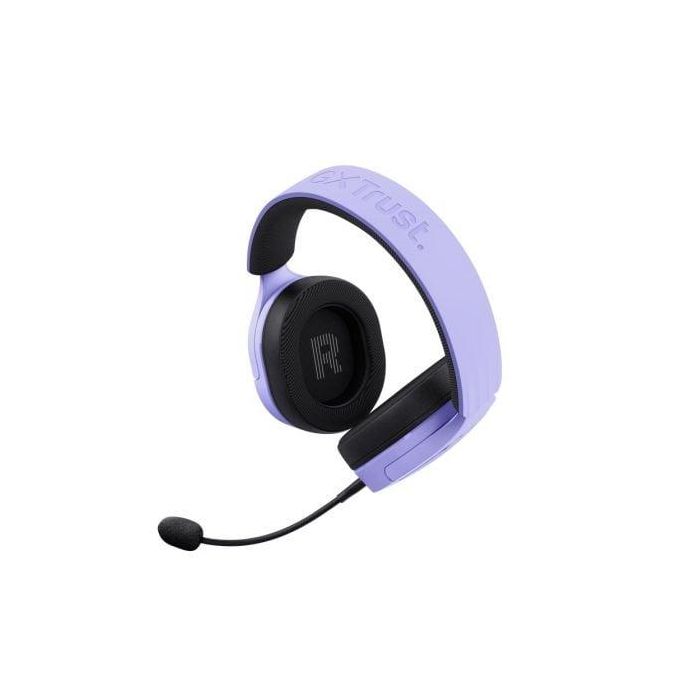 Auriculares Gaming Inalámbricos con Micrófono Trust Gaming GXT 491 Fayzo/ Bluetooth/ Jack 3.5/ Morados 1