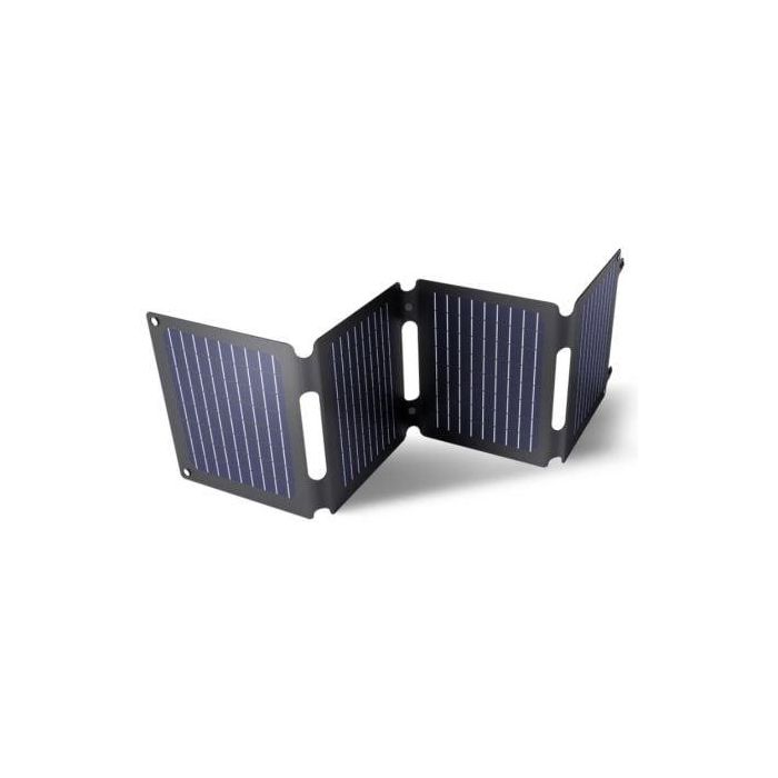 Panel Solar Portátil Trust Zuny/ 1xUSB Tipo-C/ 1xUSB/ 40W 1