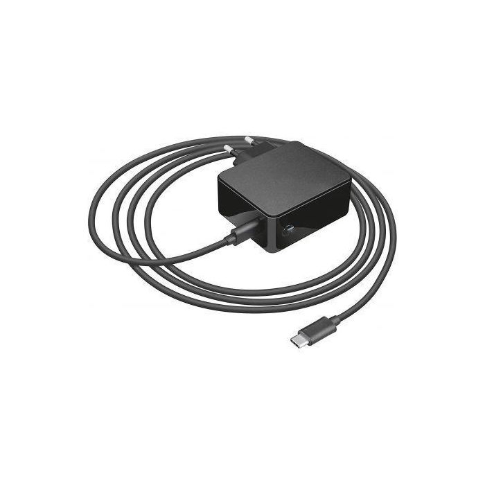 Cargador de Portátil Trust Maxo 23418 Para Apple/ 61W/ Automático/ USB Tipo-C/ Voltaje 5-20V 2