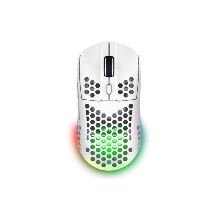 Ratón Gaming Inalámbrico Trust Gaming GXT 929 Helox/ Batería recargable/ Hasta 4800 DPI/ Blanco 2