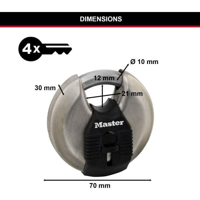 Conjunto de 2 m40eurt - robusto - acero inoxidable - instalación externa - 4 Conjunto de 2 m40eurt - robusto - acero inoxidable - instalación externa - 4
