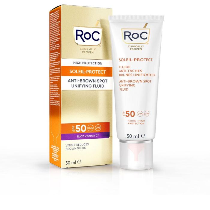 Roc Protector Solar Facial Anti-manchas SPF50 Fluido 50 ml 0 Roc Protector Solar Facial Anti-manchas SPF50 Fluido 50 ml 0