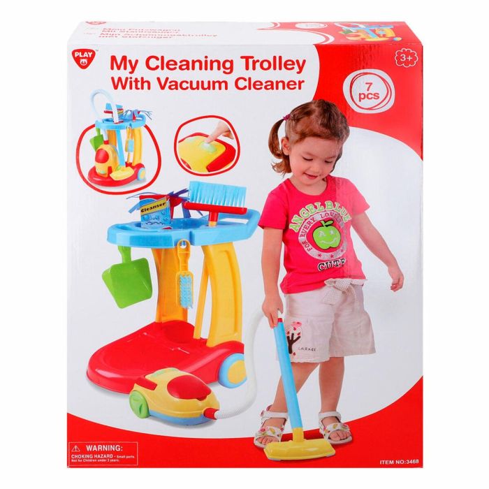 Carrito de Limpieza con Accesorios PlayGo 30,5 x 67 x 37 cm (2 Unidades) 1 Carrito de Limpieza con Accesorios PlayGo 30,5 x 67 x 37 cm (2 Unidades) 1