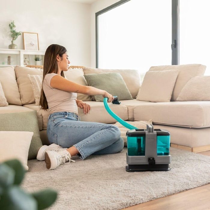 Cecotec Conga 2000 Carpet&Spot Máquina Limpiatapicerías y Alfombras 3 en 1, 330W, 9kPa, Doble Depósito 800/500ml, Negro, Verde 3 Cecotec Conga 2000 Carpet&Spot Máquina Limpiatapicerías y Alfombras 3 en 1, 330W, 9kPa, Doble Depósito 800/500ml, Negro, Verde 3
