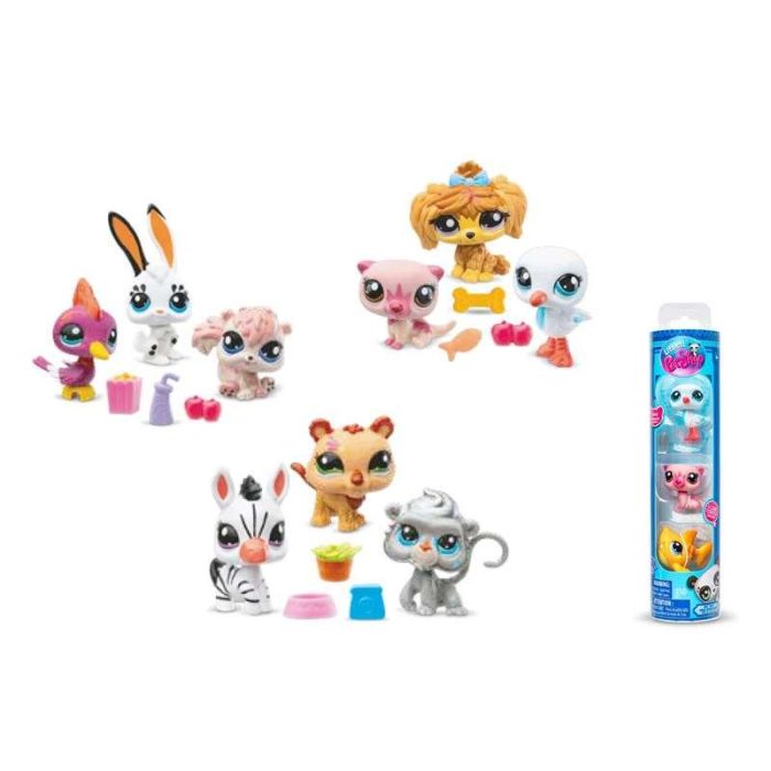 Littlest Pet Shop Pack 3 Figuras Mascotas 6,35x25,4x6,35 cm Modelos Surtidos 4 Littlest Pet Shop Pack 3 Figuras Mascotas 6,35x25,4x6,35 cm Modelos Surtidos 4