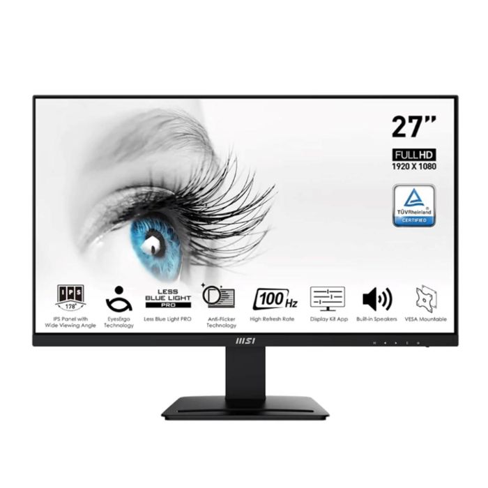 MSI Monitor MP273A 27" IPS FHD 100Hz 1ms 9S6-3PB4CH-068 0 MSI Monitor MP273A 27" IPS FHD 100Hz 1ms 9S6-3PB4CH-068 0