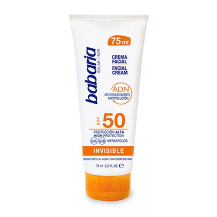 Babaria Solar Adn Invisible Crema Solar Facial Spf50