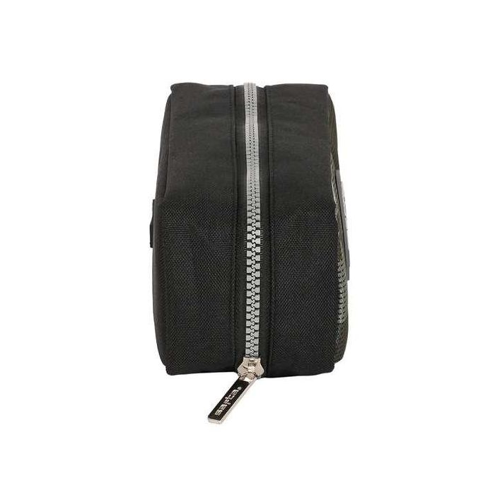 Estuche Escolar Safta Stone Negro 21 x 8 x 8 cm 2 Estuche Escolar Safta Stone Negro 21 x 8 x 8 cm 2