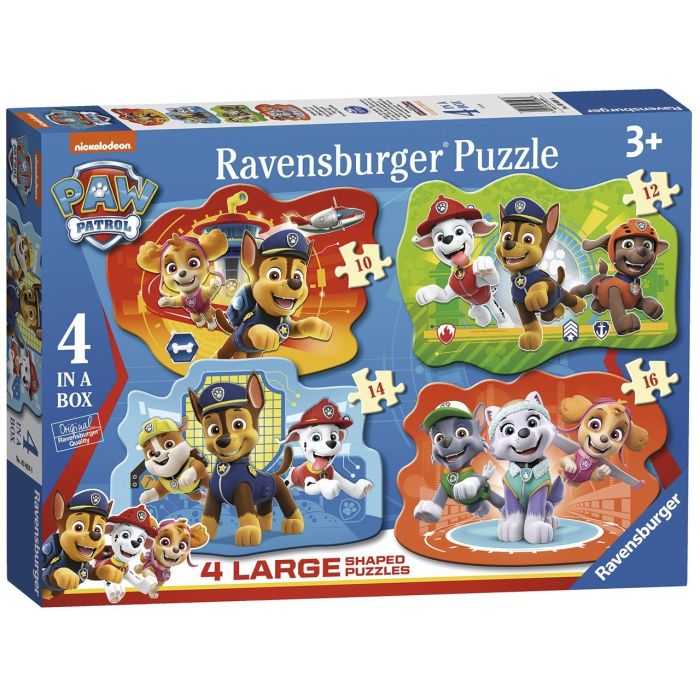Puzzle 4 Formas Paw Patrol 03028 Ravensburger Puzzle 4 Formas Paw Patrol 03028 Ravensburger