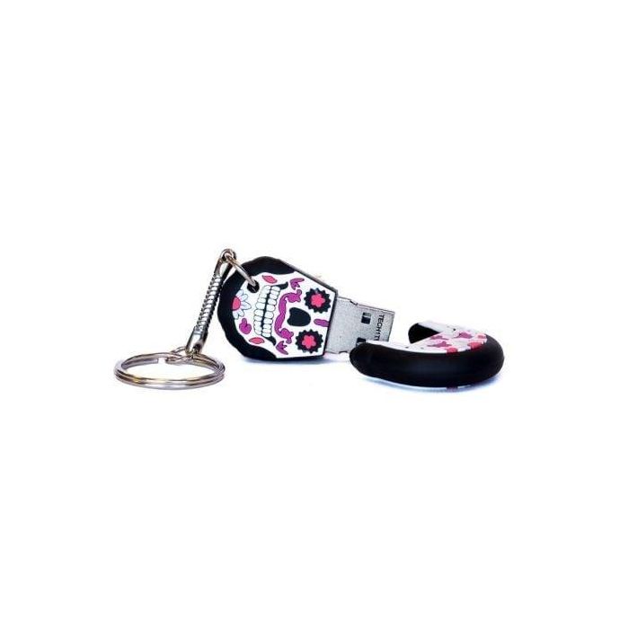 Memoria USB Tech One Tech Calavera 32 GB 1 Memoria USB Tech One Tech Calavera 32 GB 1