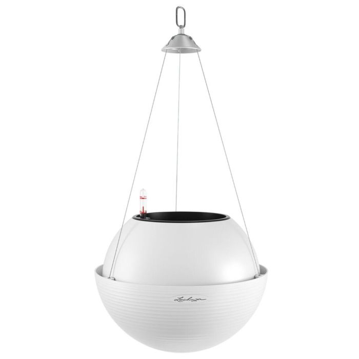 Lechuza LEC4008789168504 Maceta Bola 32 Kit Completo - Ø 32 × 25 cm - Blanco - 3 L 5 Lechuza LEC4008789168504 Maceta Bola 32 Kit Completo - Ø 32 × 25 cm - Blanco - 3 L 5