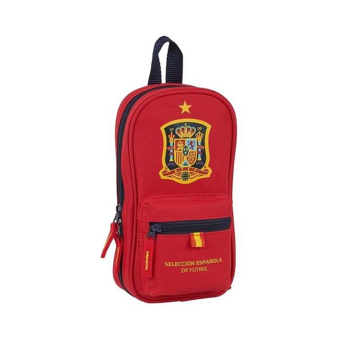 Plumier Mochila RFEF M847 Rojo 12 x 23 x 5 cm