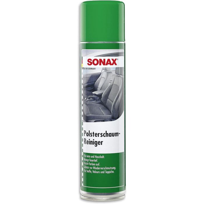 Sonax SX03062000 Espuma Limpiador Tapicería y Alfombras - Elimina Manchas Difíciles, Renueva Colores, No Deja Marcas, Aspirable - Coche y Hogar Sonax SX03062000 Espuma Limpiador Tapicería y Alfombras - Elimina Manchas Difíciles, Renueva Colores, No Deja Marcas, Aspirable - Coche y Hogar