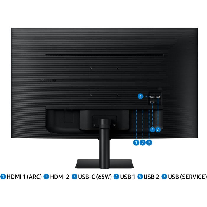 Samsung LS32DM700UUXEN Monitor Smart TV 32" 4K UHD LED VA 4ms Tizen Wifi USB-C HDMI Negro 8 Samsung LS32DM700UUXEN Monitor Smart TV 32" 4K UHD LED VA 4ms Tizen Wifi USB-C HDMI Negro 8