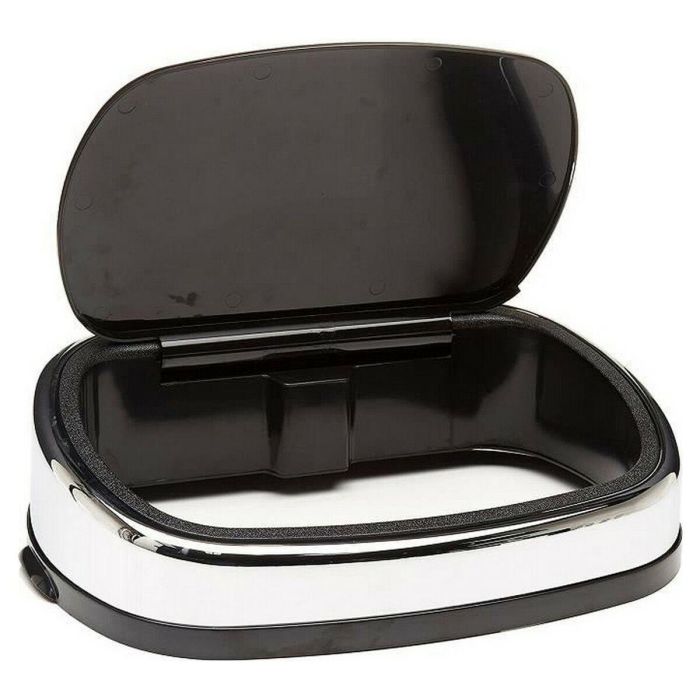 Kitchen Move Cubo de Basura de Cocina Semiautomático de un Toque, 60 L, Rectangular, Gris, Acero Inoxidable No Corrosivo 2