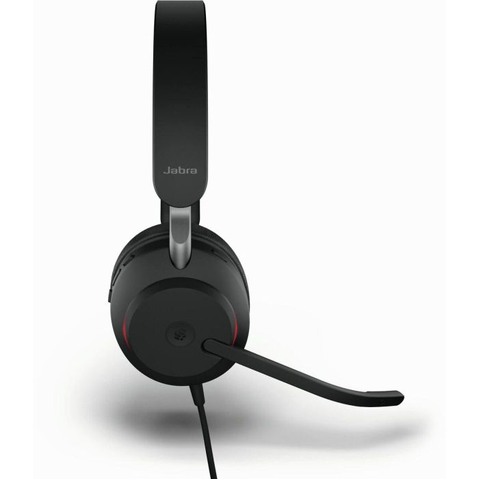 Jabra Evolve2 40 SE Stereo MS USB-A Auriculares Diadema Binaural para Llamadas/Música, Certificado Microsoft Teams, Negro 1