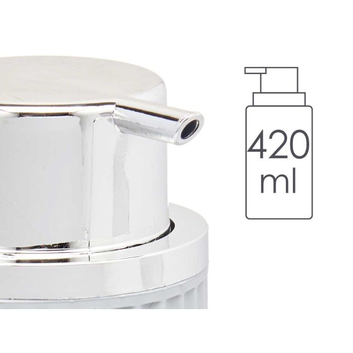 Dispensador de Jabón Plástico 420 ml Gris Berilo - 7x14.5x8.5 cm (32 Unidades) 3 Dispensador de Jabón Plástico 420 ml Gris Berilo - 7x14.5x8.5 cm (32 Unidades) 3