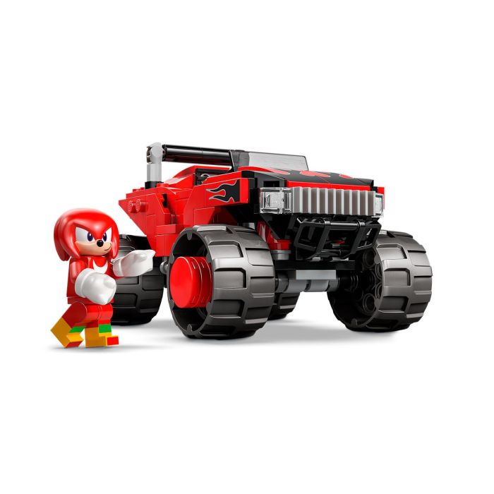 Lego Coche Silver Vs Monster Truck Knuckles 77118 Lego Sonic the Hedgehog, Set de Construcción con 2 Chaos Emeralds y Figuras de Knuckles y Silver, +8 Años 5