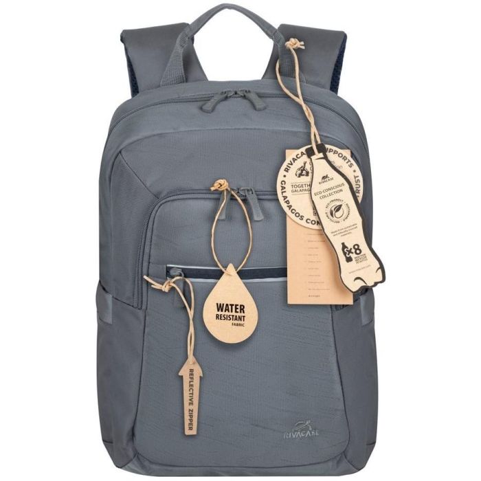 RIVACASE 7523 Rucksack Alpendorf Eco para Portátiles 13.3"-14" gris 12