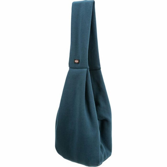 Bolso Bandolera para Mascotas Trixie Soft Azul Gris claro Poliéster Algodón 22 × 20 × 60 CM 13