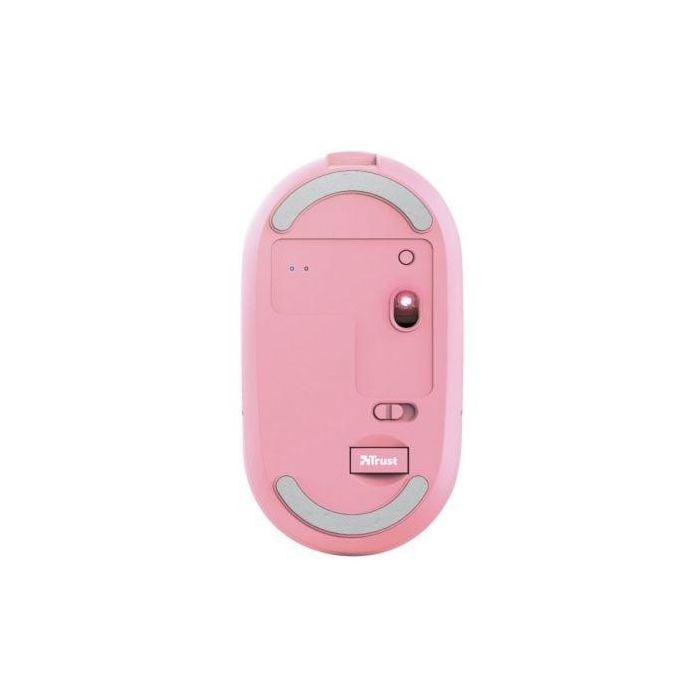 Trust Ratón Inalámbrico Ultrafino 800-1200-1600 Dpi Abidiestros Recargable Rosa 3 Trust Ratón Inalámbrico Ultrafino 800-1200-1600 Dpi Abidiestros Recargable Rosa 3