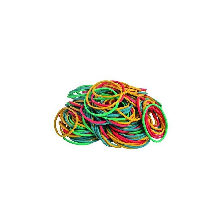 Gomas Elasticas Forofis Caja De 100 Gramos Colores Surtidos