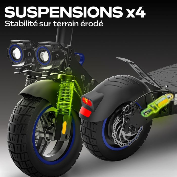 Urbanglide ECROSS ONE Patinete Eléctrico URB1745795518161 800W, Ruedas 10", Autonomía 50 km, Velocidad Máx. 25 km/h 5