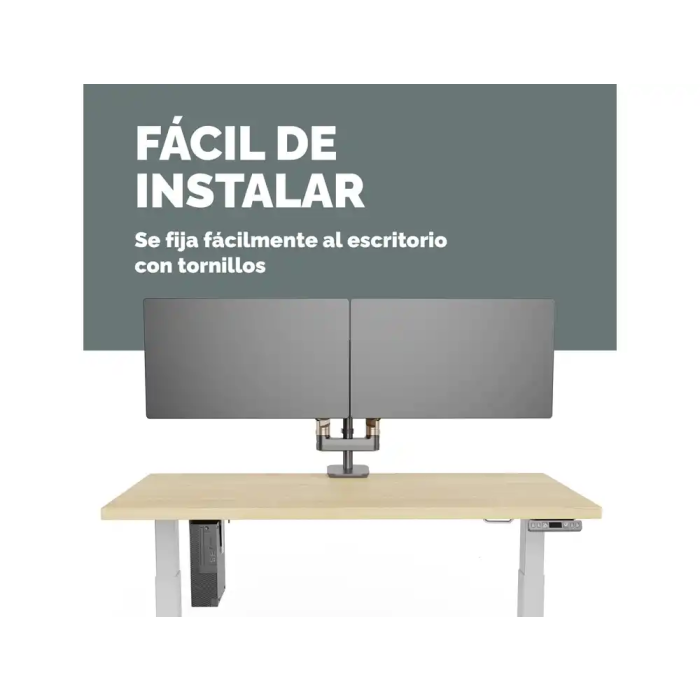 Fellowes - Soporte para CPU o Thin Client debajo del escritorio, regulable (anchura 20-95 mm), diseño abierto, soporta 15 kg, color blanco 3