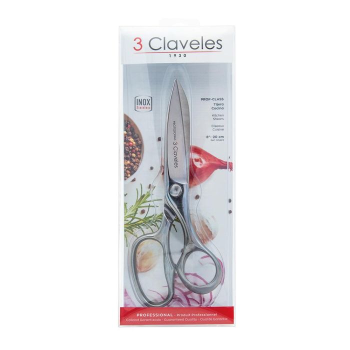 Tijera de cocina clásica profesional de acero inoxidable, 20 cm 1 Tijera de cocina clásica profesional de acero inoxidable, 20 cm 1