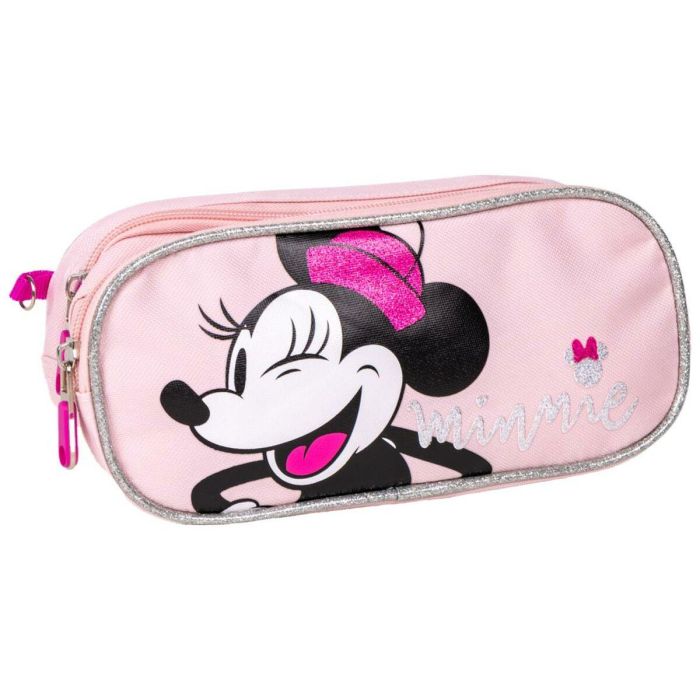 Estuche portatodo 2 compartimentos minnie Estuche portatodo 2 compartimentos minnie
