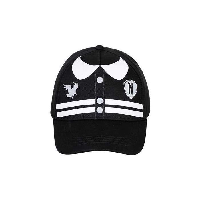 Karactermania Gorra Infantil Miércoles Varsity Algodón Ajustable Dimensiones 25 x 20 x 14 cm 3 Karactermania Gorra Infantil Miércoles Varsity Algodón Ajustable Dimensiones 25 x 20 x 14 cm 3