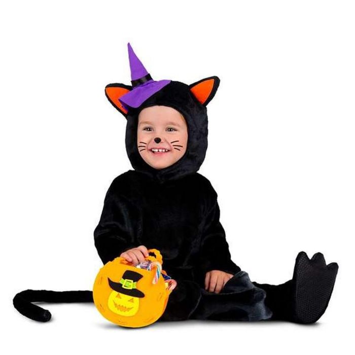 Disfraz gatito con calabaza talla 12-24 meses Disfraz gatito con calabaza talla 12-24 meses