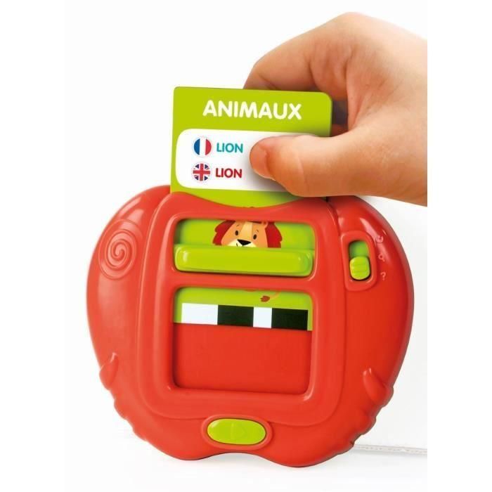 CLEMENTONI - Mis primeras 100 palabras Bilingüe - Juguetes educativos - 2 modos de juego: Quiz y descubrimiento - Sonidos y canciones infantiles 1 CLEMENTONI - Mis primeras 100 palabras Bilingüe - Juguetes educativos - 2 modos de juego: Quiz y descubrimiento - Sonidos y canciones infantiles 1