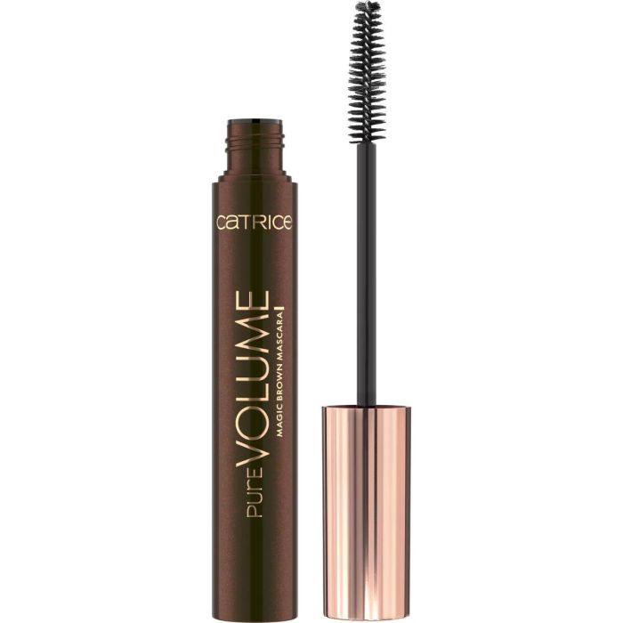 Catrice PURE VOLUME magic brown mascara - Máscara de pestañas con efecto postizas, volumen y cuidado, 10 ml 3